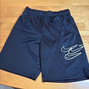 Nike Black Athletic Shorts Lightweight Breathable